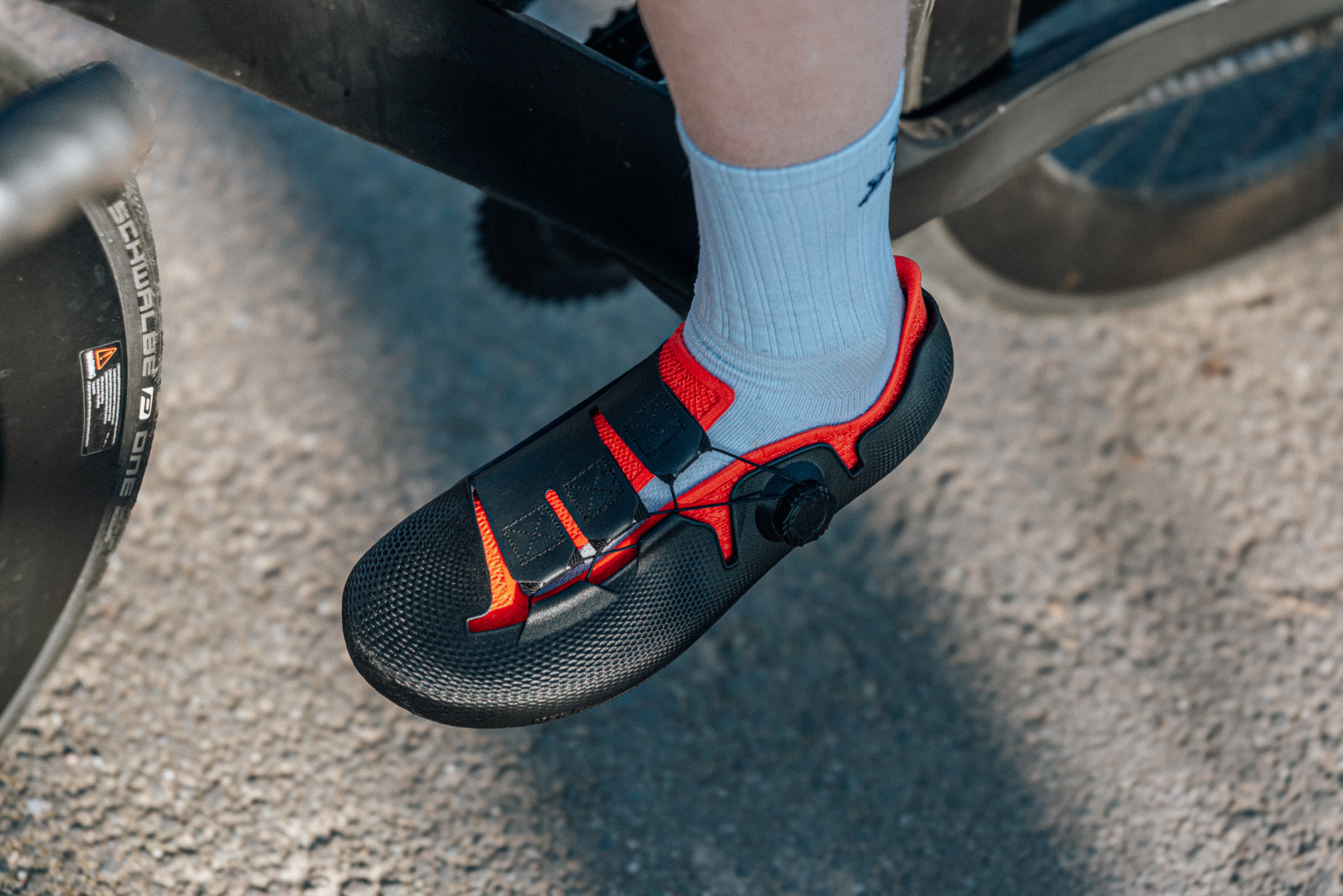 Maßgefertigte Rennradschuhe (Carbon 3D-Druck)