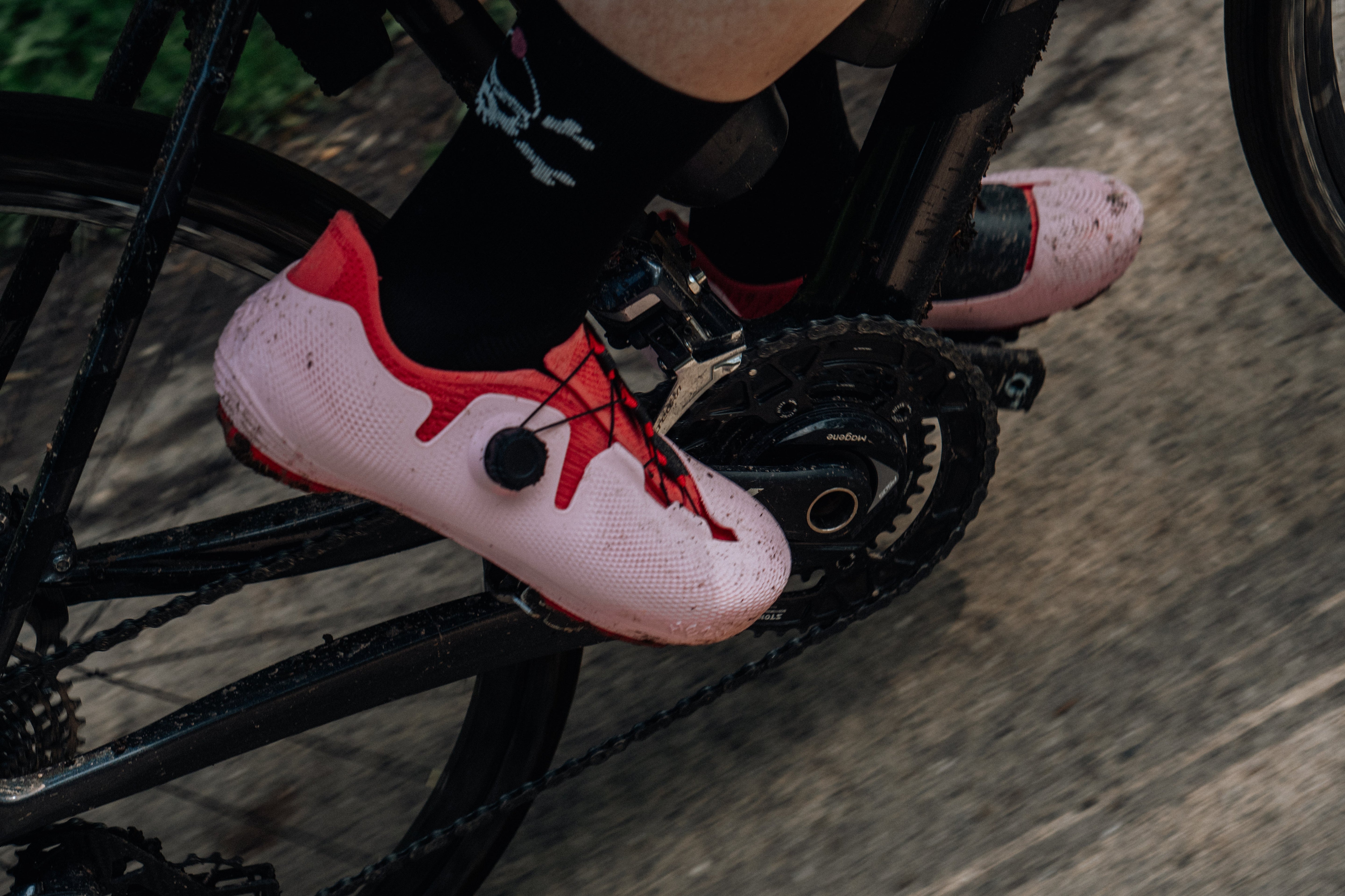 Maßgefertigte Gravelschuhe (3D-Druck)