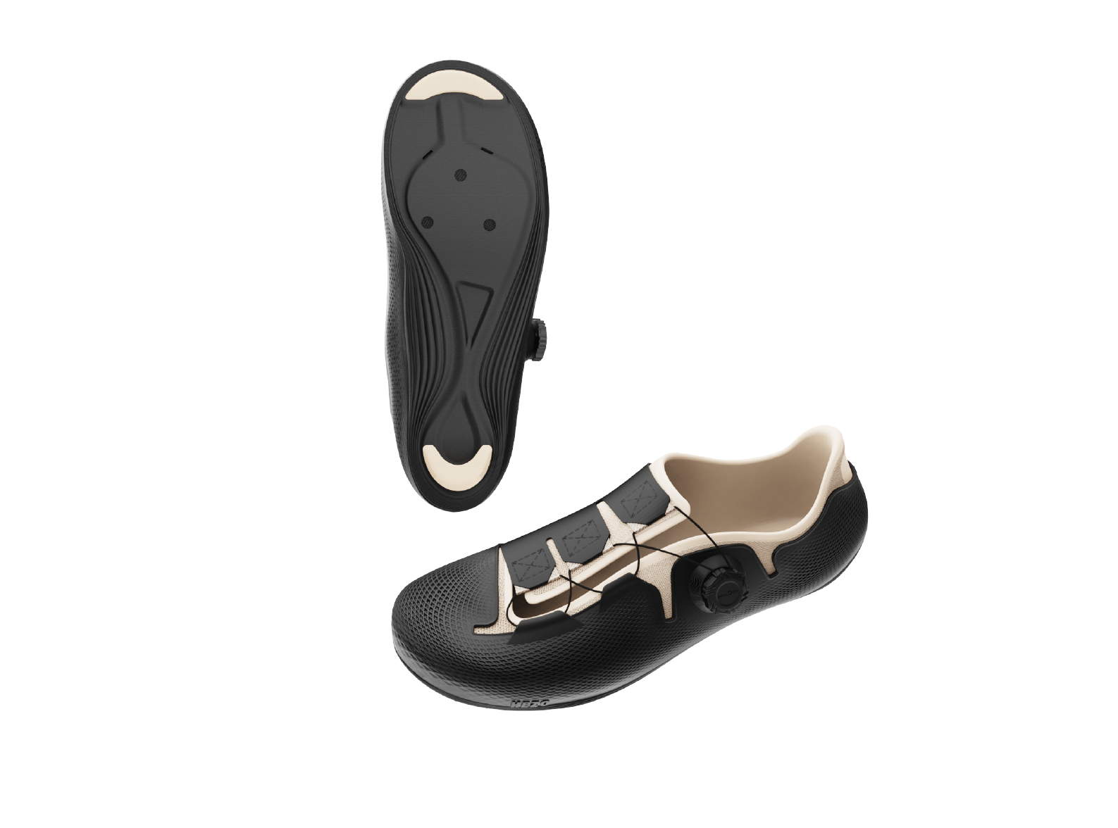 Maßgefertigte Rennradschuhe (Carbon 3D-Druck)