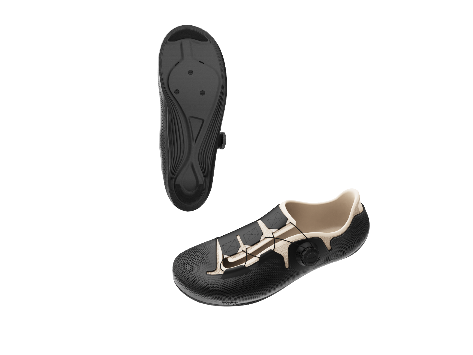 Maßgefertigte Rennradschuhe (Carbon 3D-Druck)