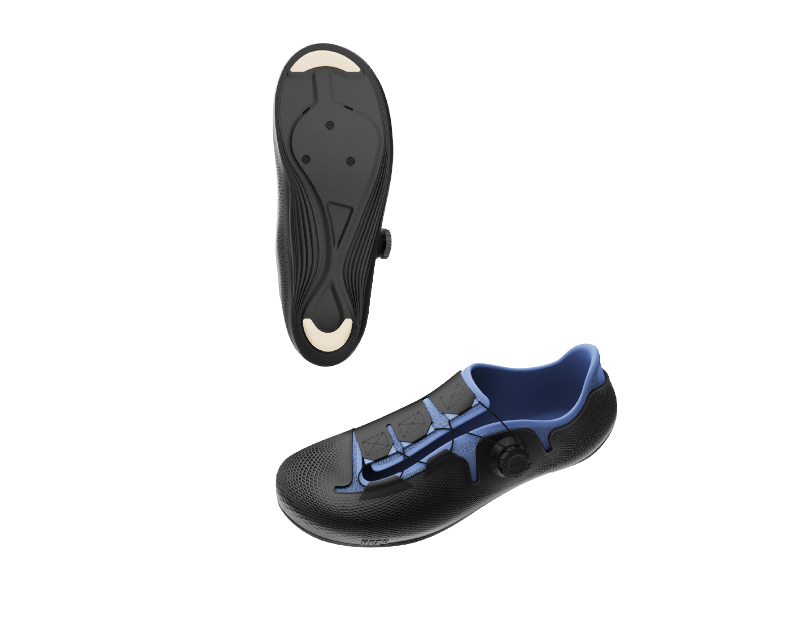 Maßgefertigte Rennradschuhe (Carbon 3D-Druck)