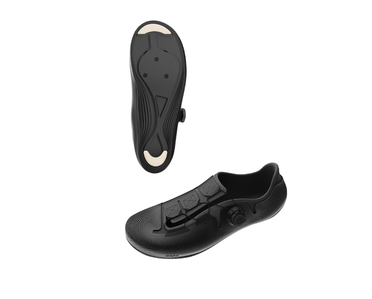 Maßgefertigte Rennradschuhe (Carbon 3D-Druck)