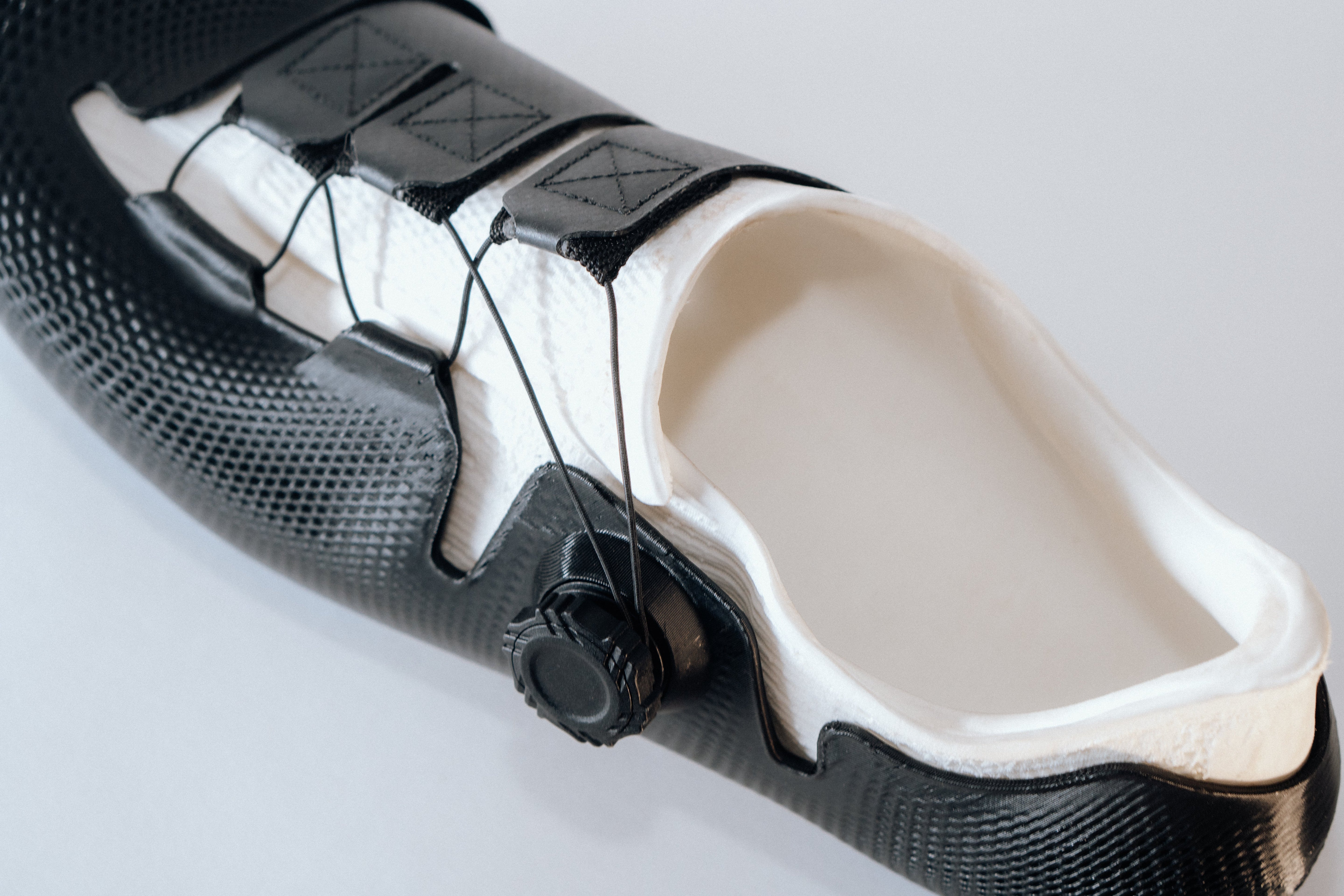 Maßgefertige Rennradschuhe (3D-Druck)