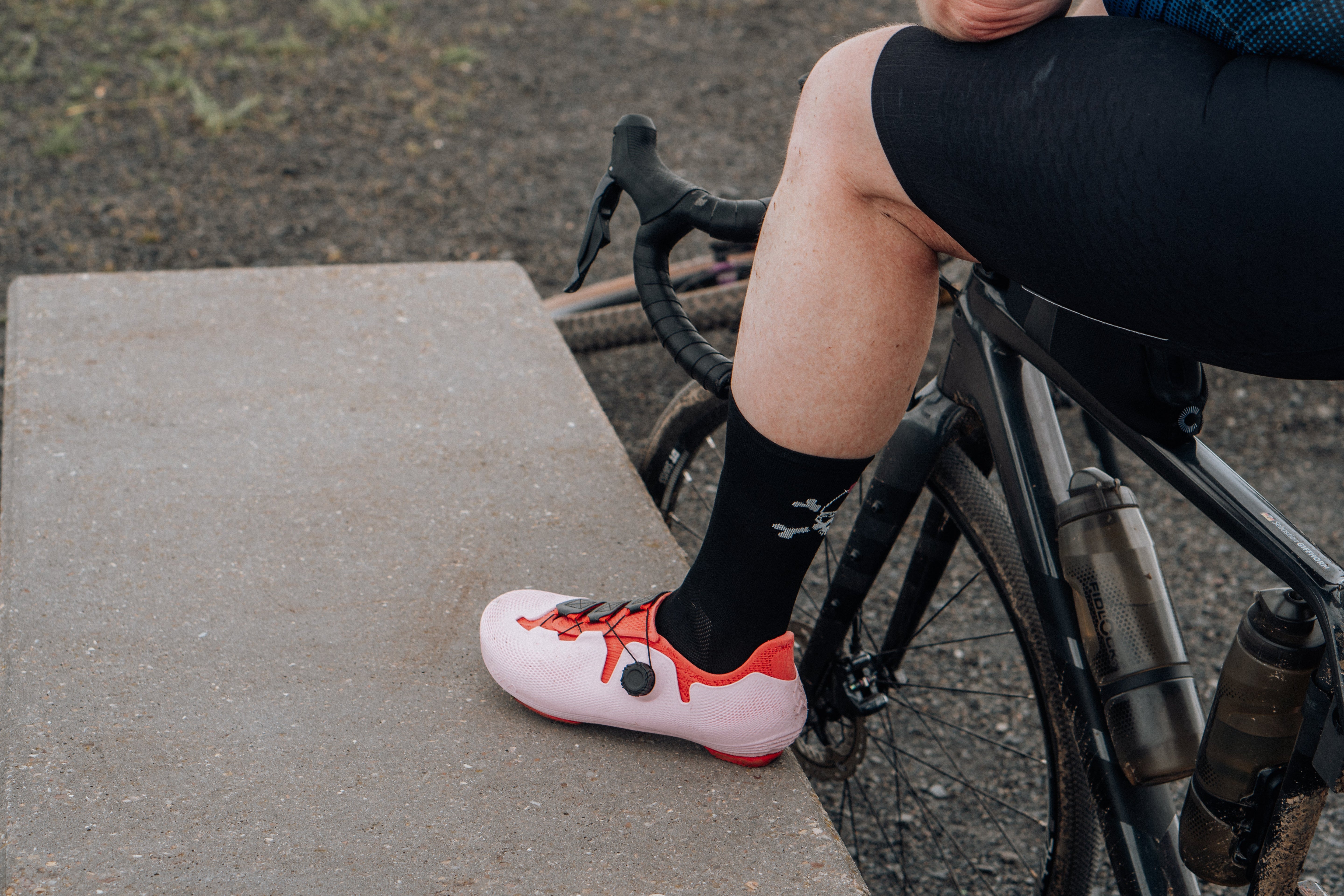 Maßgefertigte Gravelschuhe  (3D-Druck)