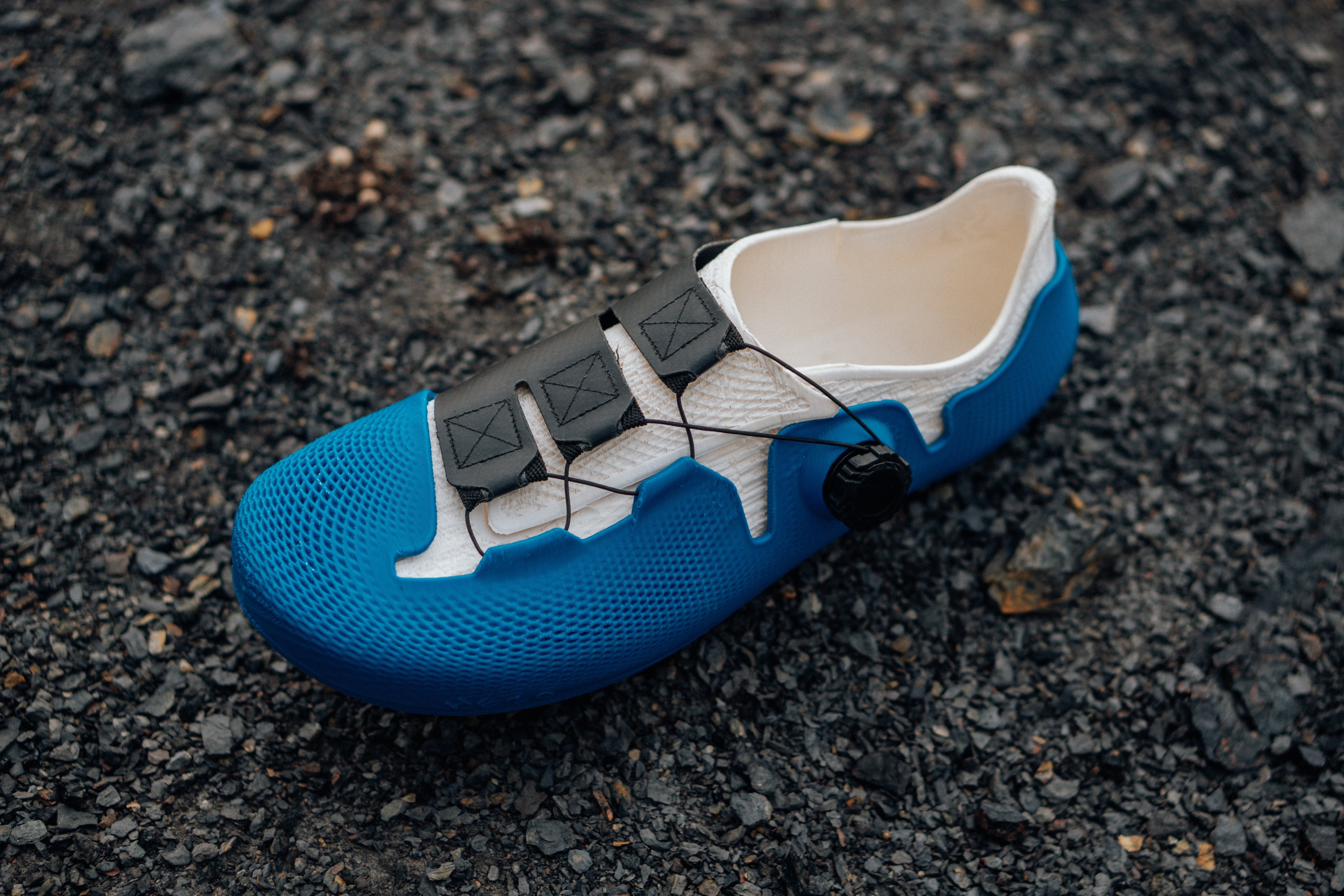 Maßgefertigte Gravelschuhe  (3D-Druck)