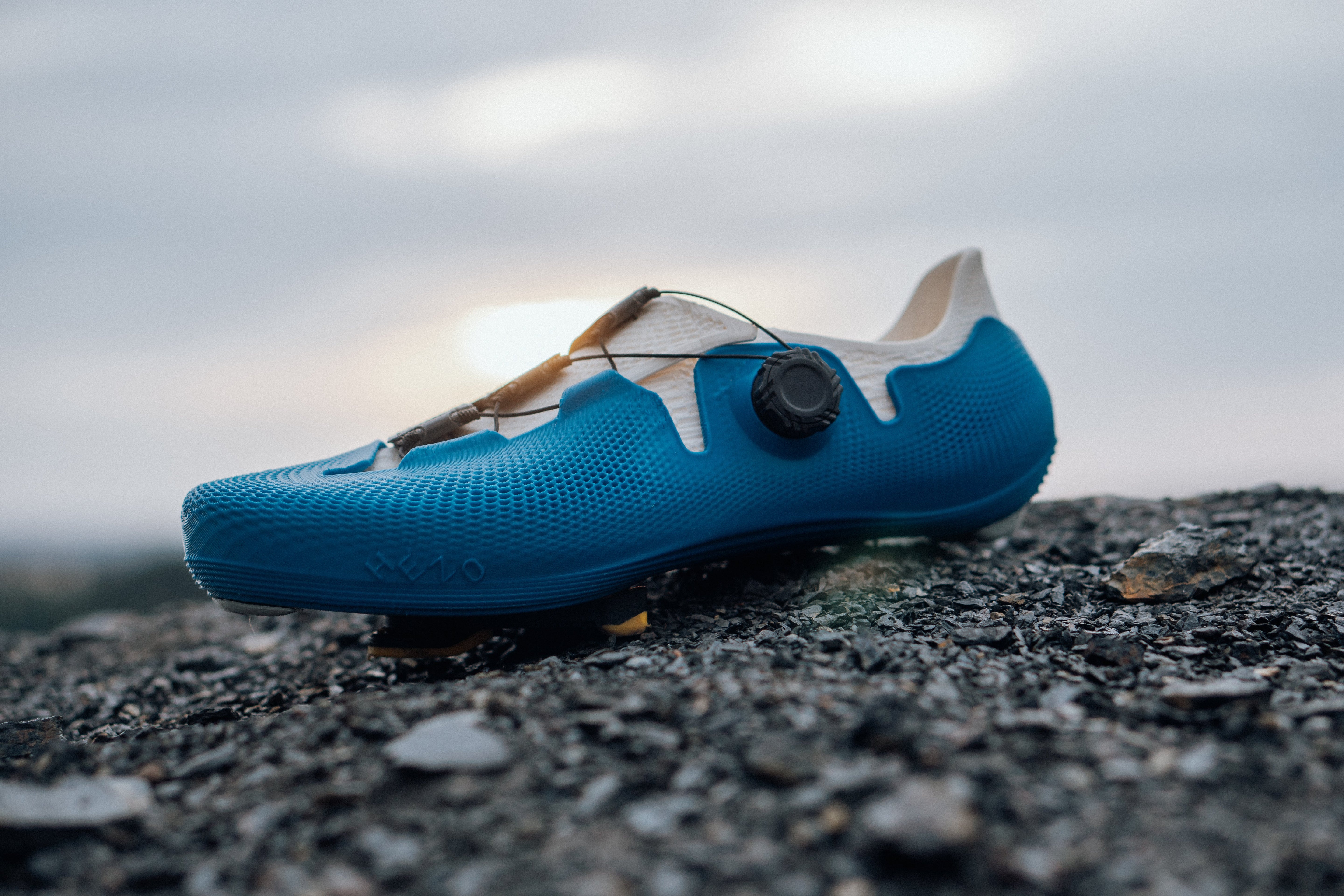 Maßgefertige Rennradschuhe  (3D-Druck)