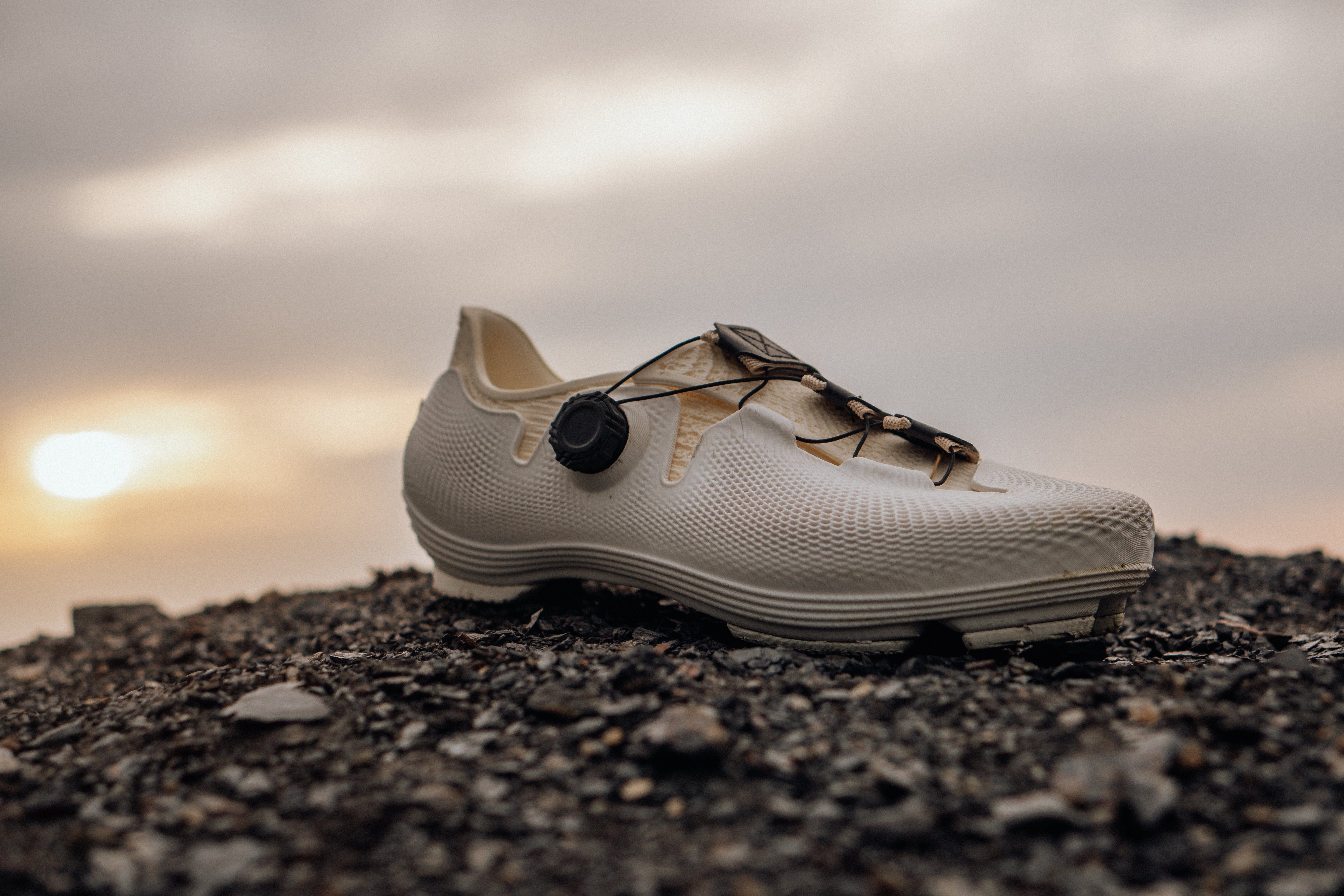 Maßgefertigte Gravelschuhe  (3D-Druck)