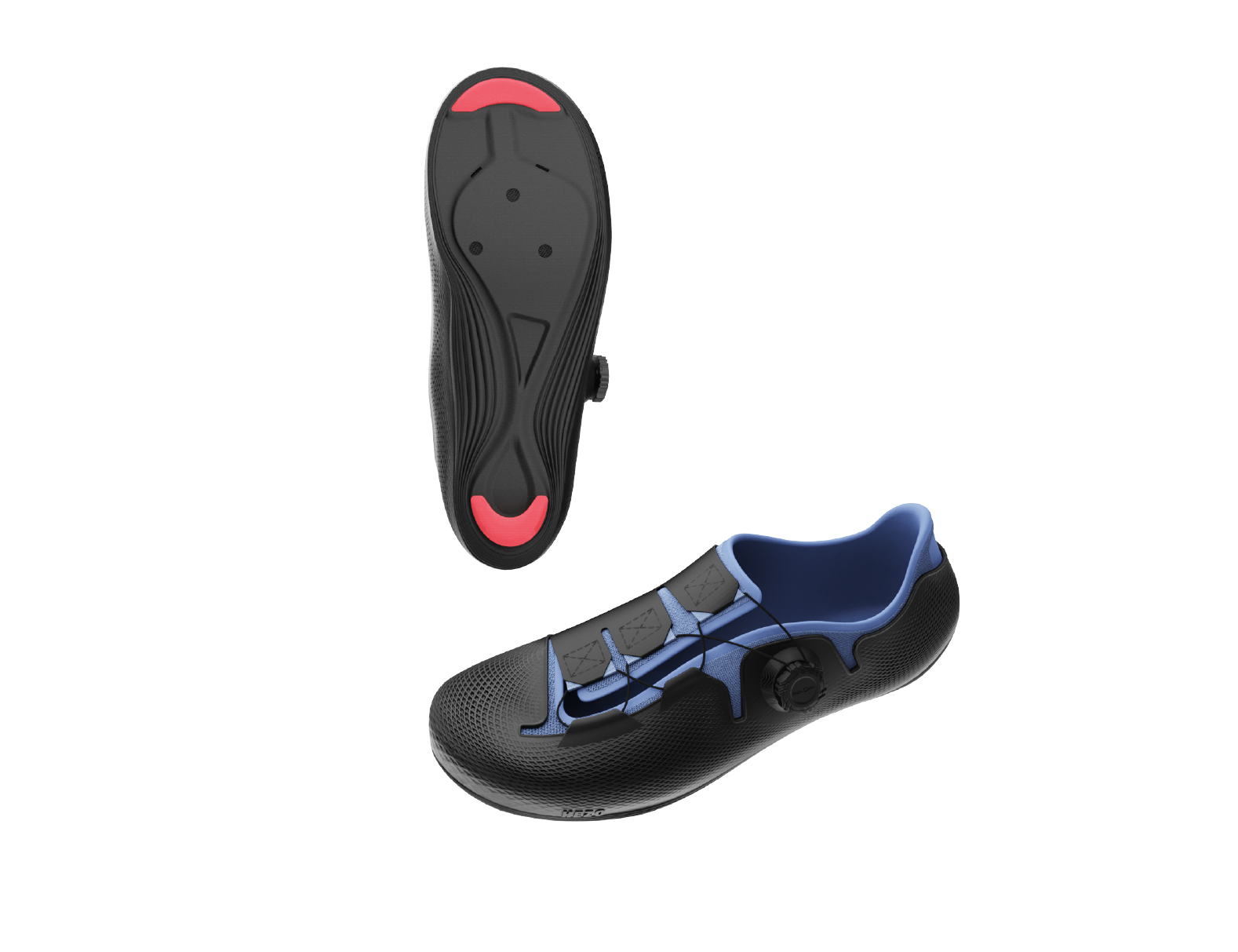 Maßgefertigte Rennradschuhe (Carbon 3D-Druck)