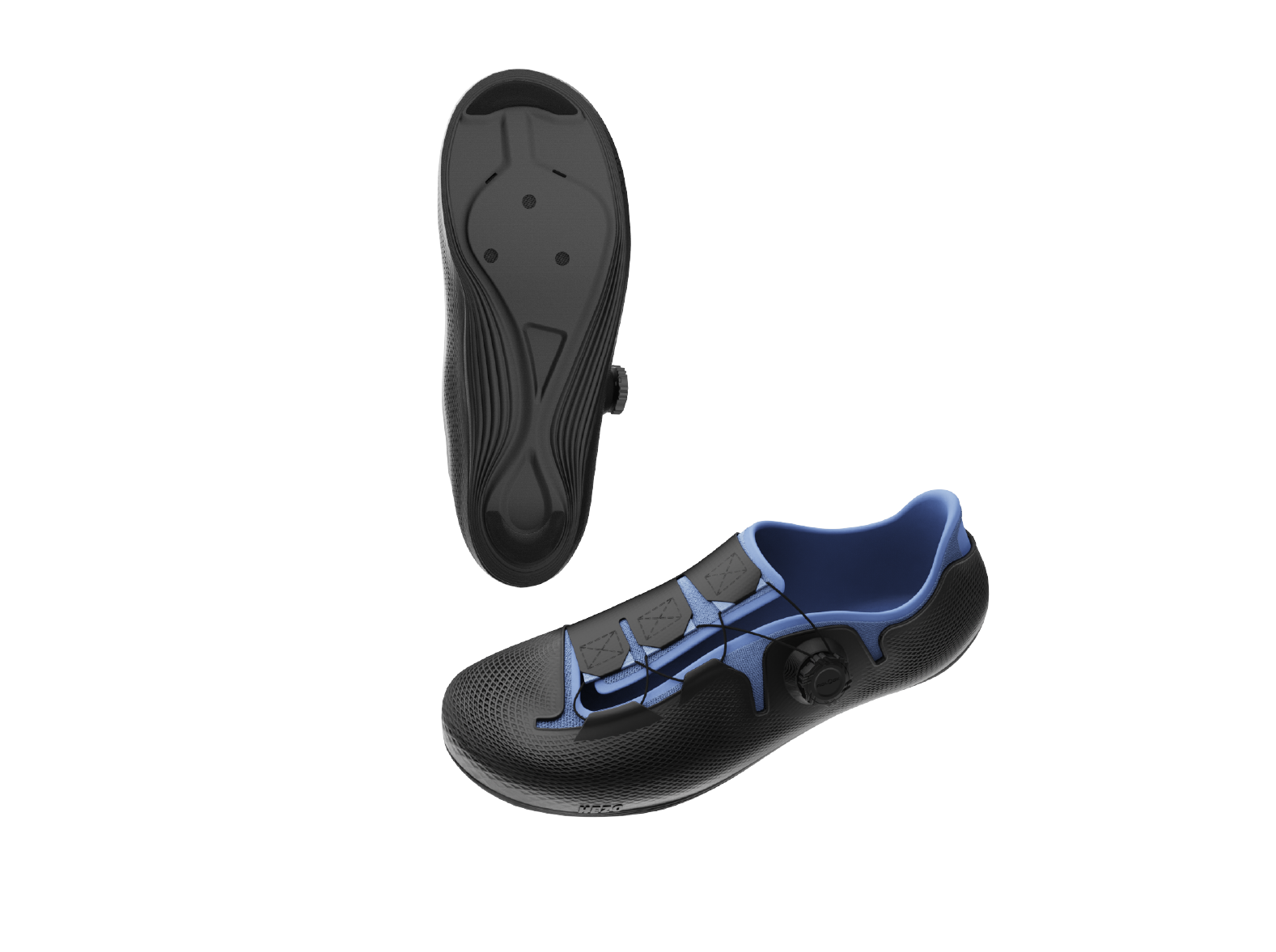 Maßgefertigte Rennradschuhe (Carbon 3D-Druck)