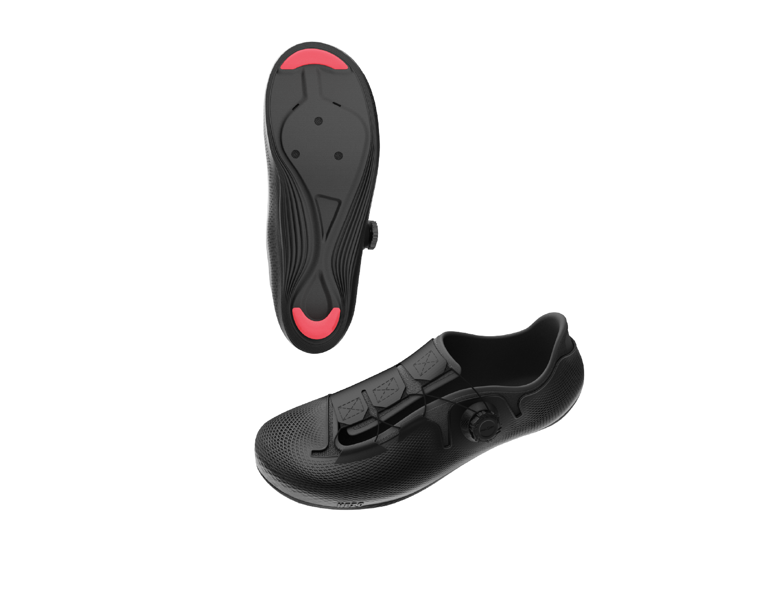 Maßgefertigte Rennradschuhe (Carbon 3D-Druck)