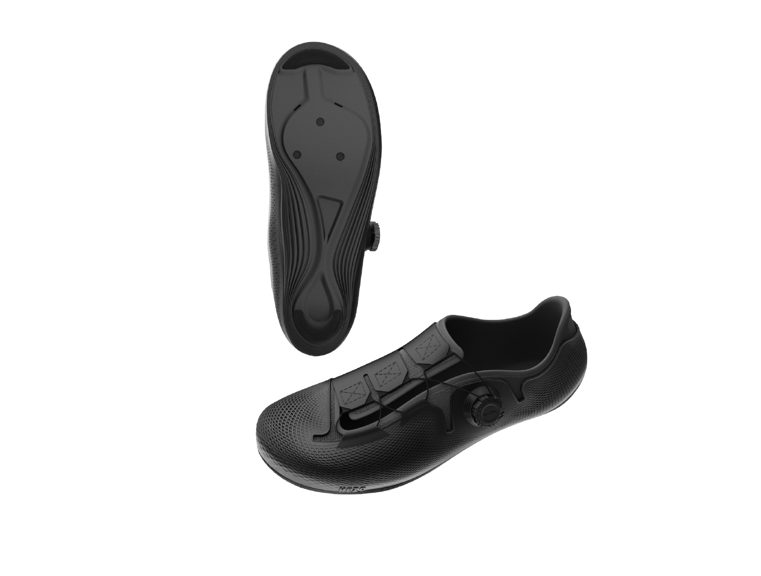 Maßgefertigte Rennradschuhe (Carbon 3D-Druck)