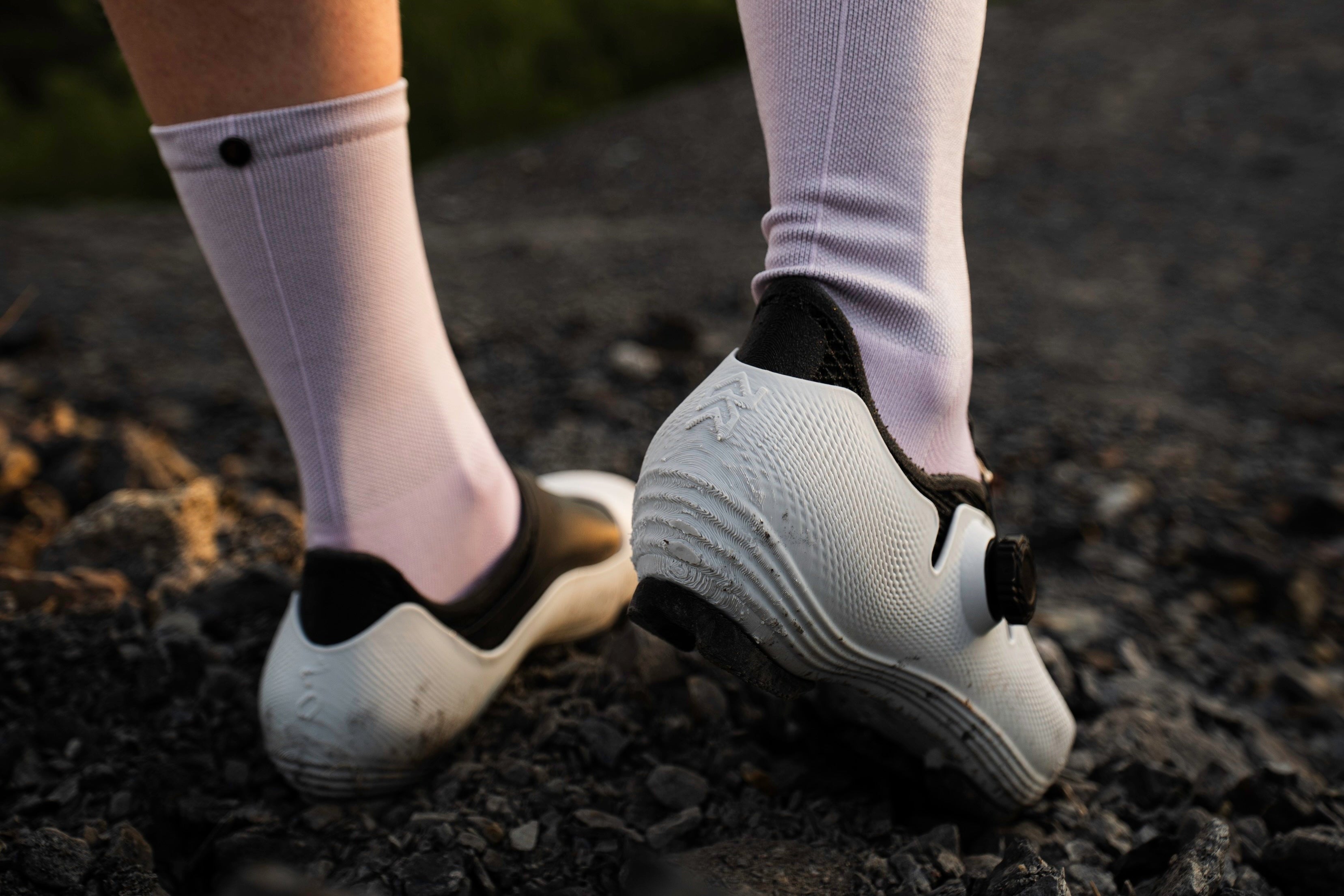 Maßgefertigte Gravelschuhe  (3D-Druck)