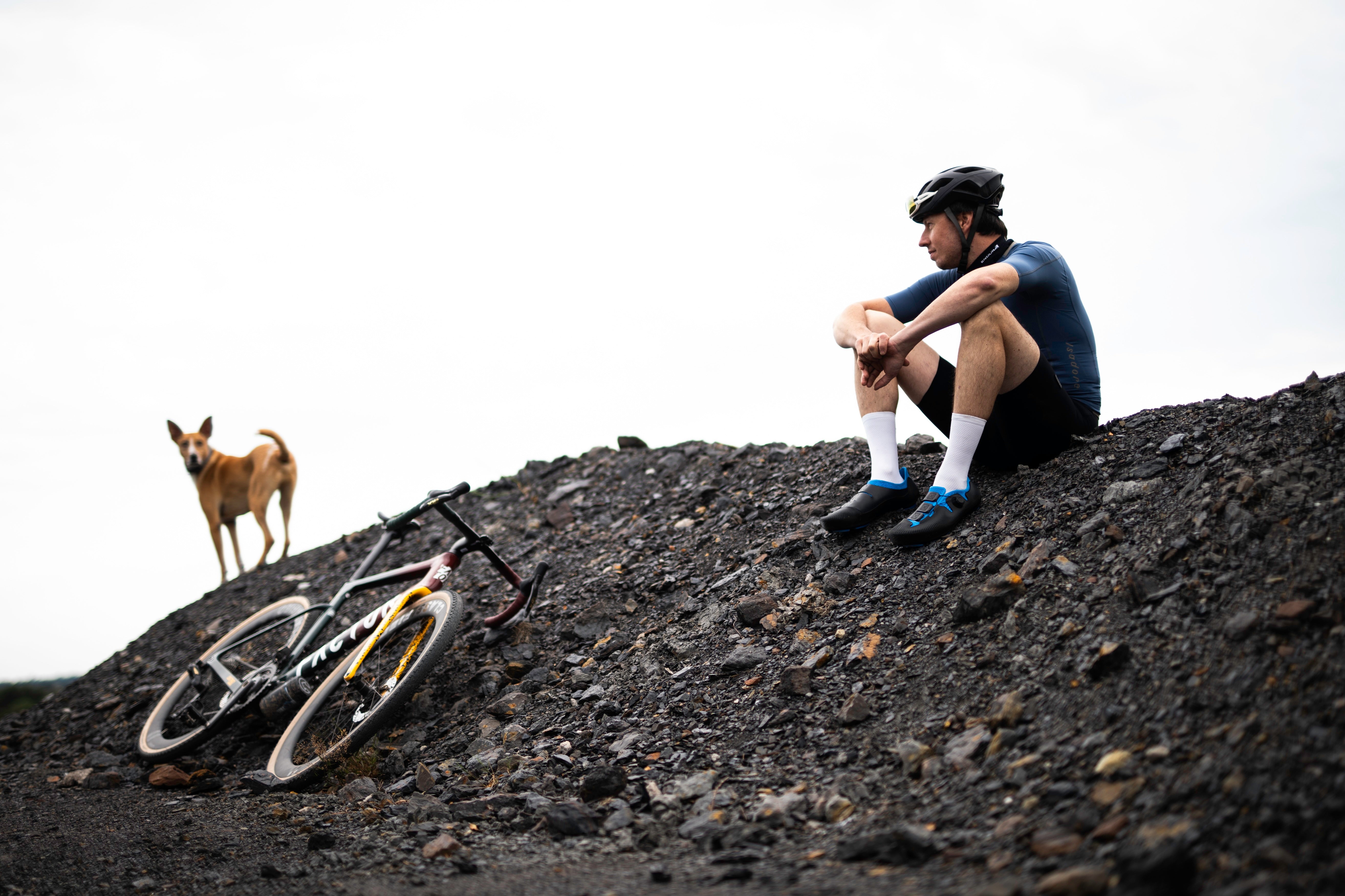 Maßgefertigte Gravelschuhe  (3D-Druck)